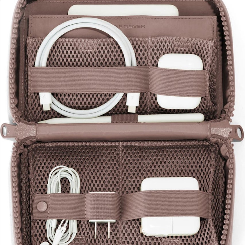 Dagne Dover: Arlo Tech Pouch in Dune